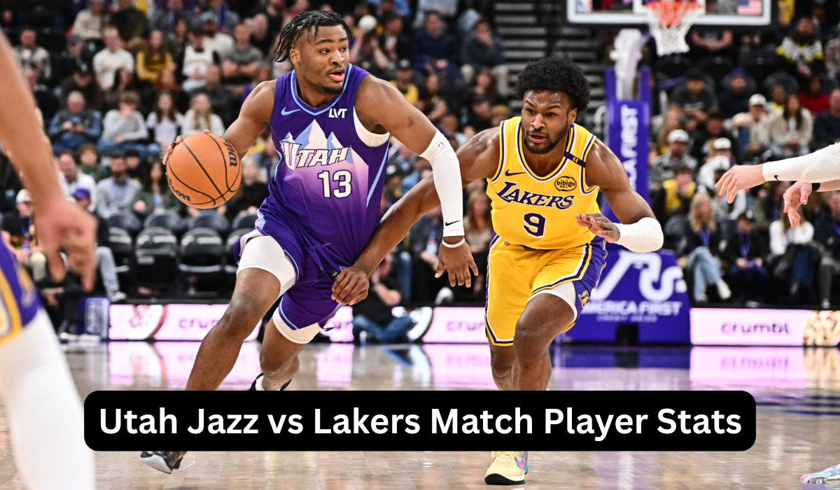 Utah Jazz vs Lakers Match Player Stats