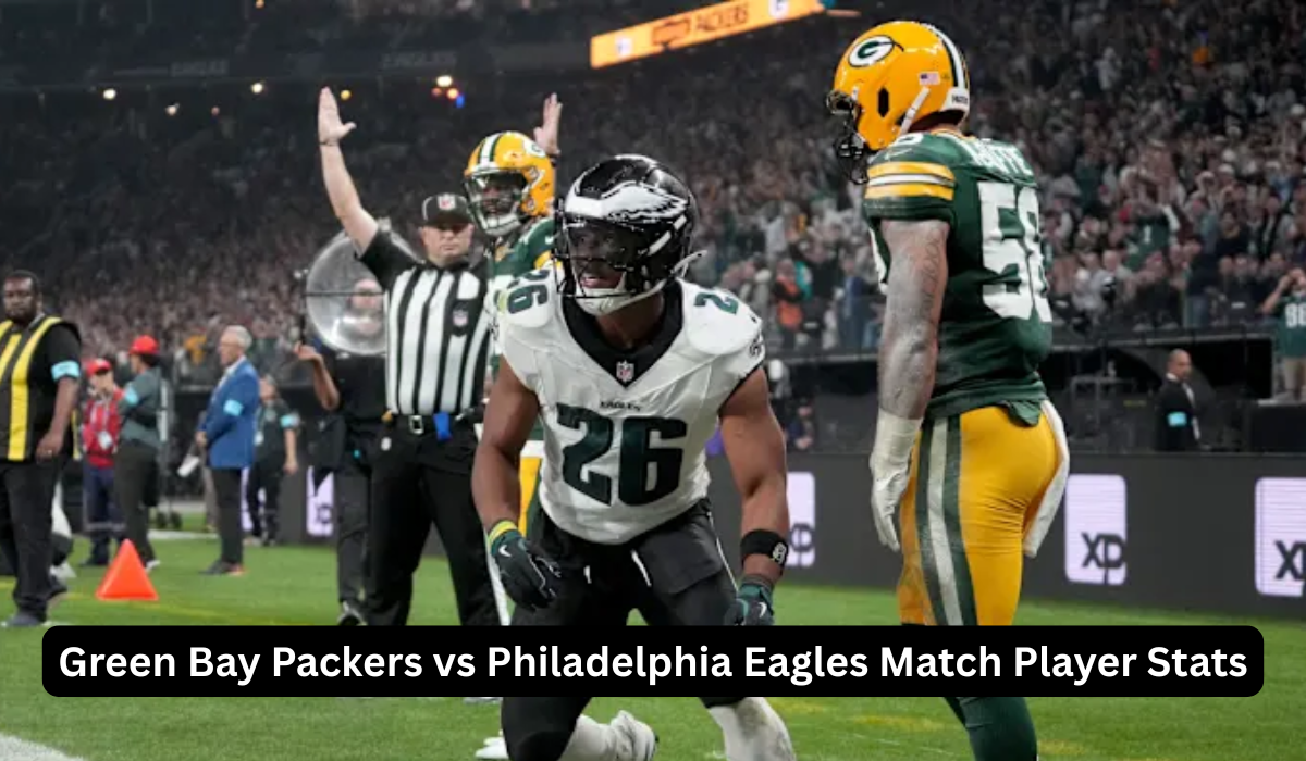 Green Bay Packers vs Philadelphia Eagles Match Player Stats