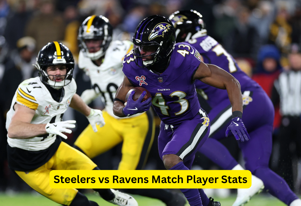 Steelers vs Ravens Match Player Stats