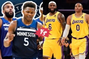 Lakers vs Timberwolves Match Player Stats